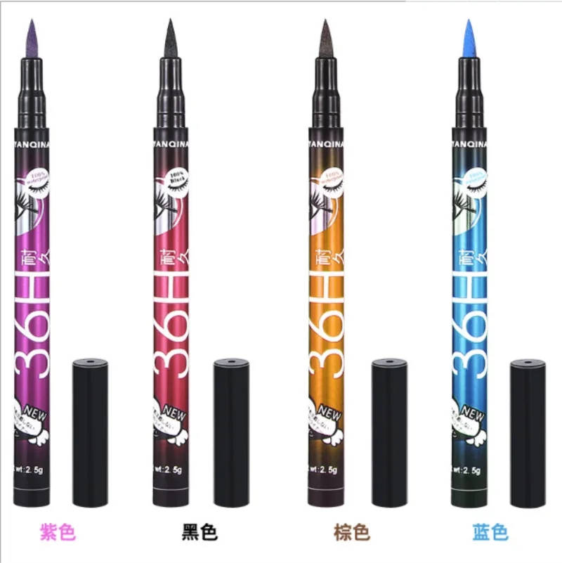 Eye Liner Pencil Водонепроницаемый жидкости Подводка для глаз Макияж Красота