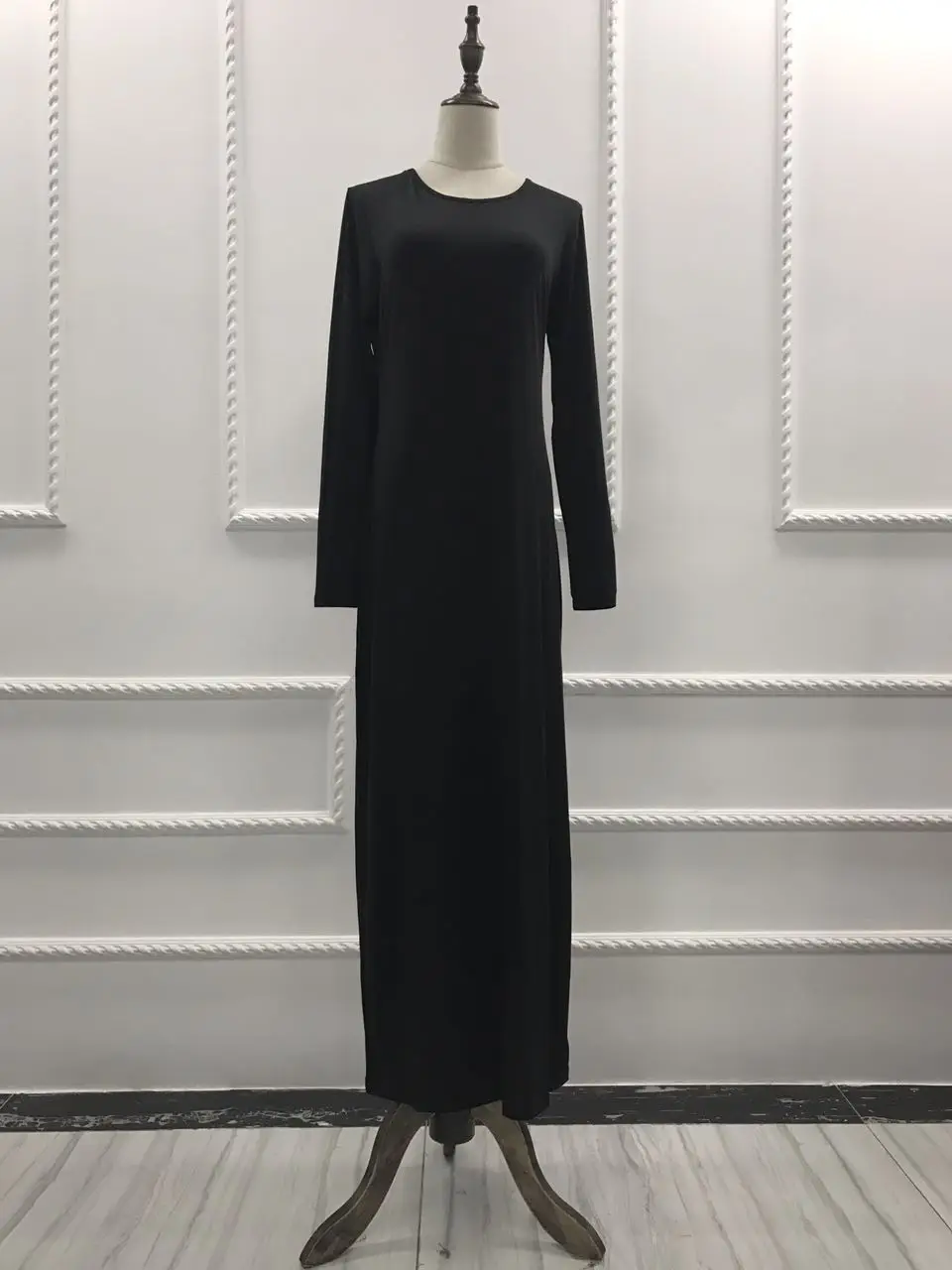 Повседневное мусульманское длинное эластичное платье abaya, внутренние платья, кардиган, длинные халаты, Ближний Восток, Рамадан