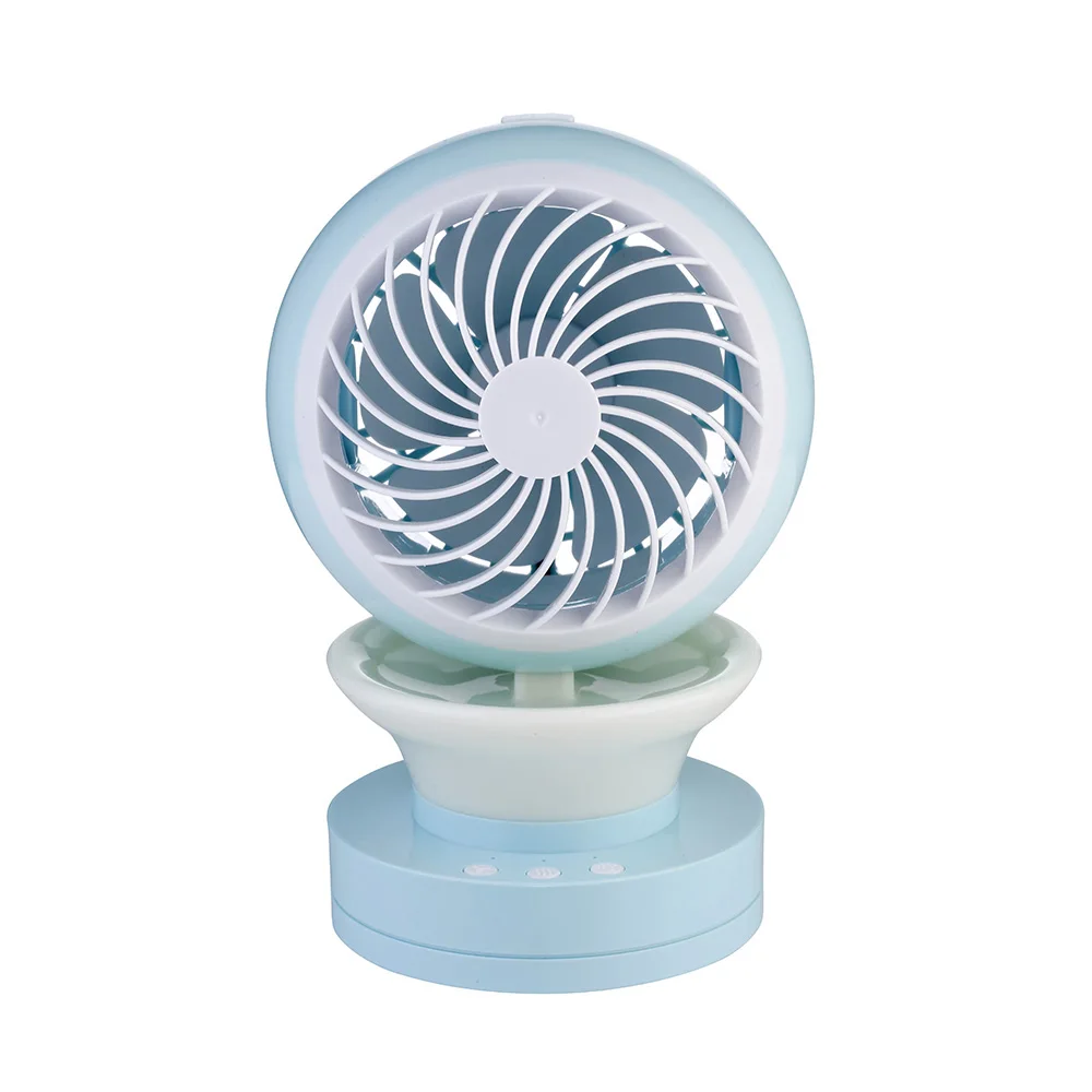 Увлажнитель воздуха с функциями ночник мини вентилятор зарядка от USB генератор