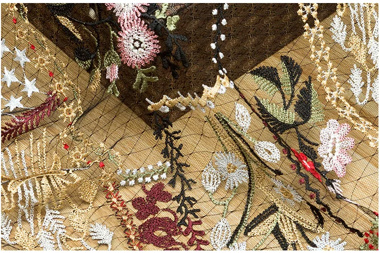 New heavy water soluble mesh embroidery fabric diy embroidered wedding dress fashion lace | Дом и сад