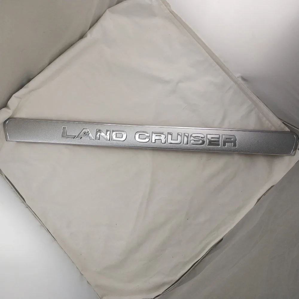 Для Toyota Land Cruise 4500 LC100 FJ100 2005-2008 Высокое качество ABS хромированная Задняя Крышка багажника отделка автомобиля-Стайлинг