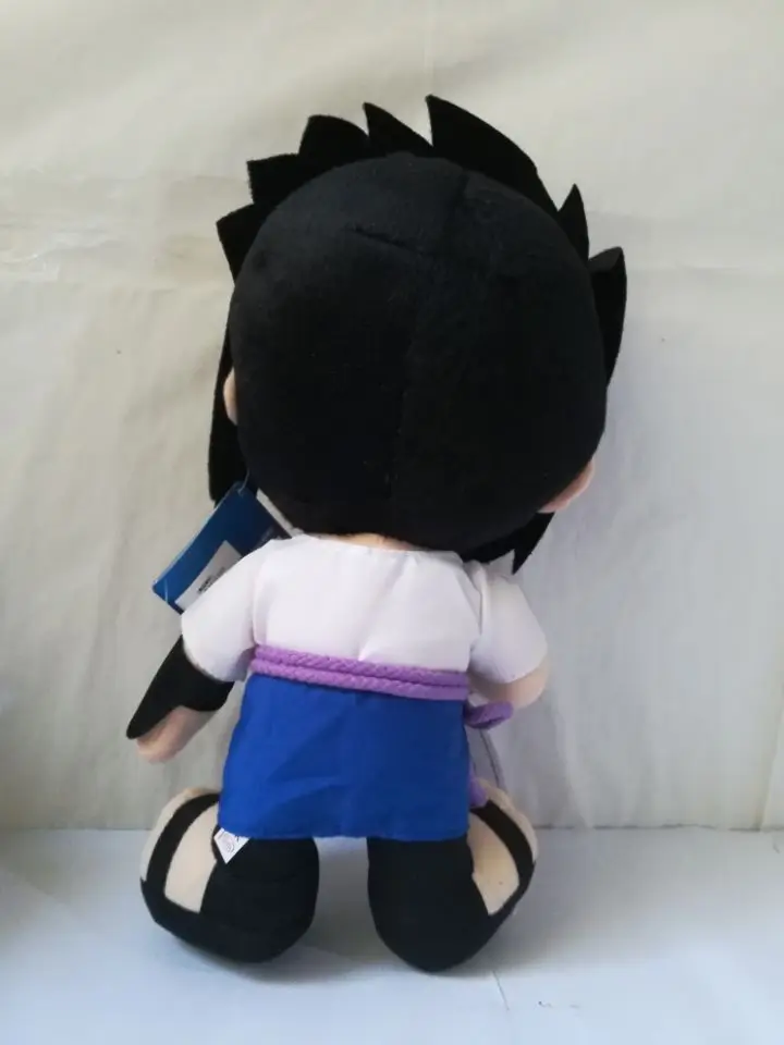 Фигурка Наруто из фильма и ТВ 30 см Uchiha Sasuke плюшевая аниме мягкая кукла детская