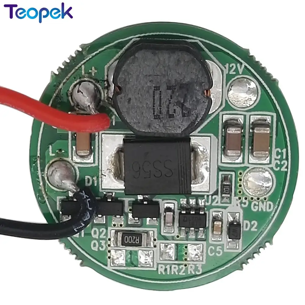 Светодиодный светильник высокой мощности 12 Вт 7070 ярко синий 450 455 нм В 1 А 20 мм 16