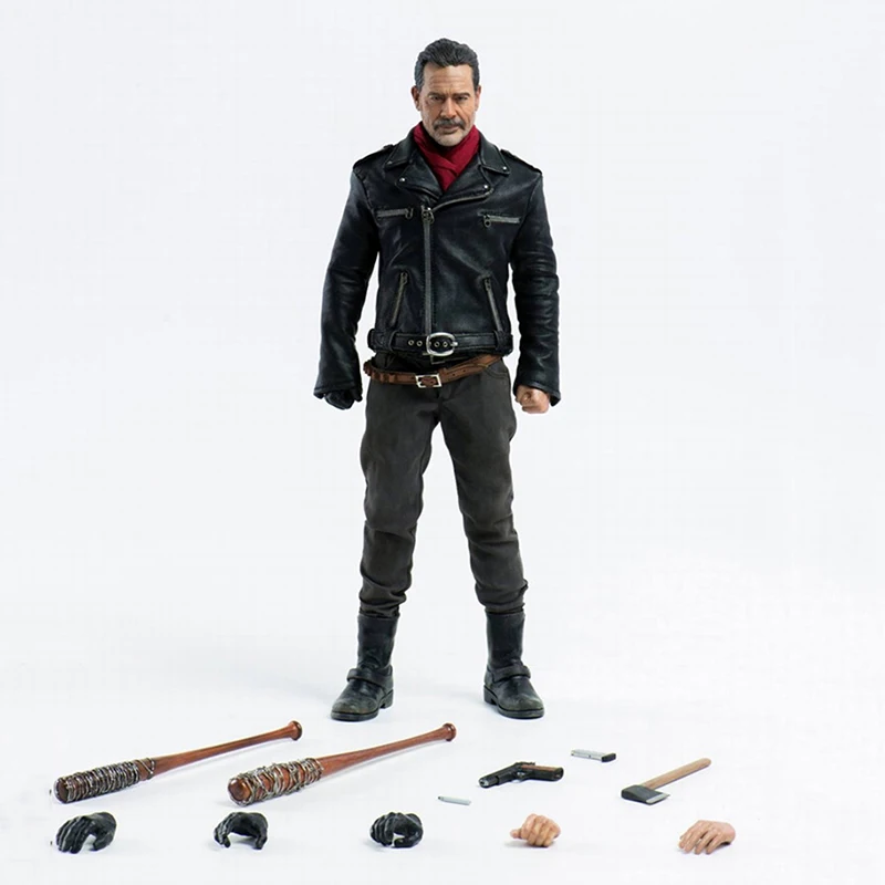 1/6 масштаб полный набор ходячих мертвецов Negan 12 ''Набор фигурок 30,5 см модель для коллекции подарки фанатов