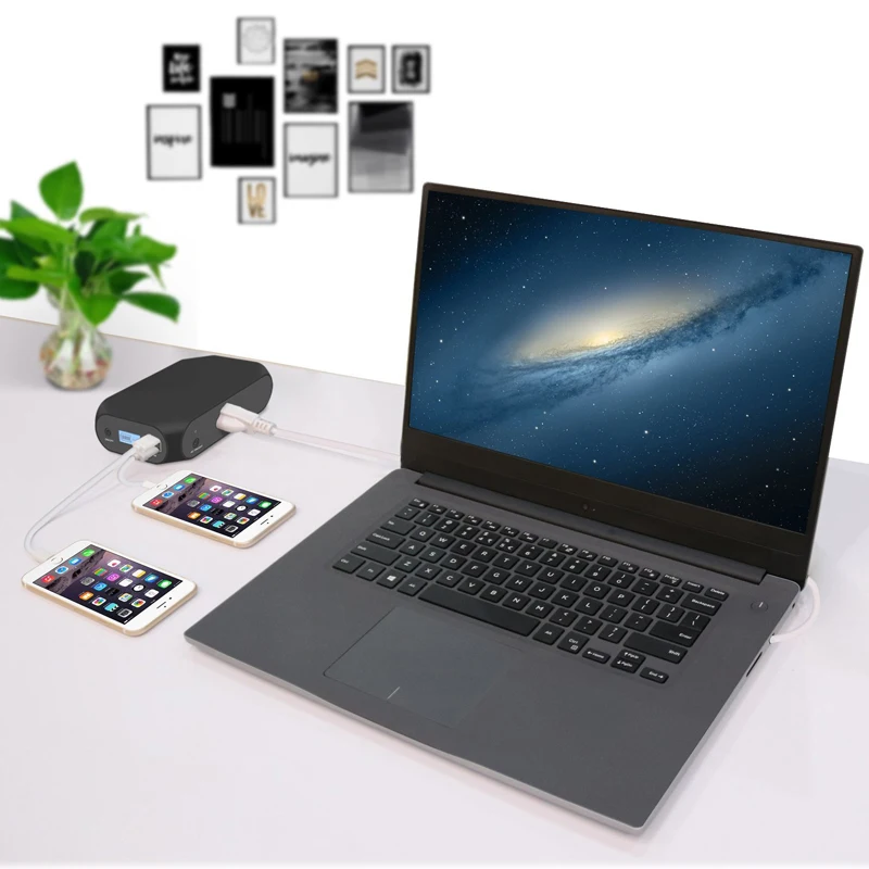 Портативный генератор быстрое зарядное устройство USB источник питания хранение