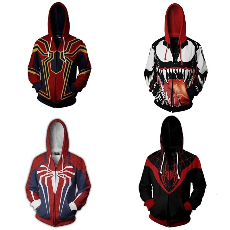 Красный на заказ miles morales Железный Человек паук удивительный костюм Человека