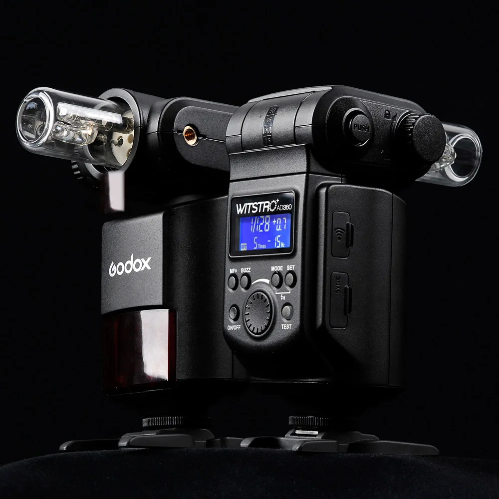 Free DHL GODOX WITSTRO AD360 AD-360 Powerful and Portable Barebulb Flash (360W/S GN80 Hotshoe Off-Camera ) | Электроника