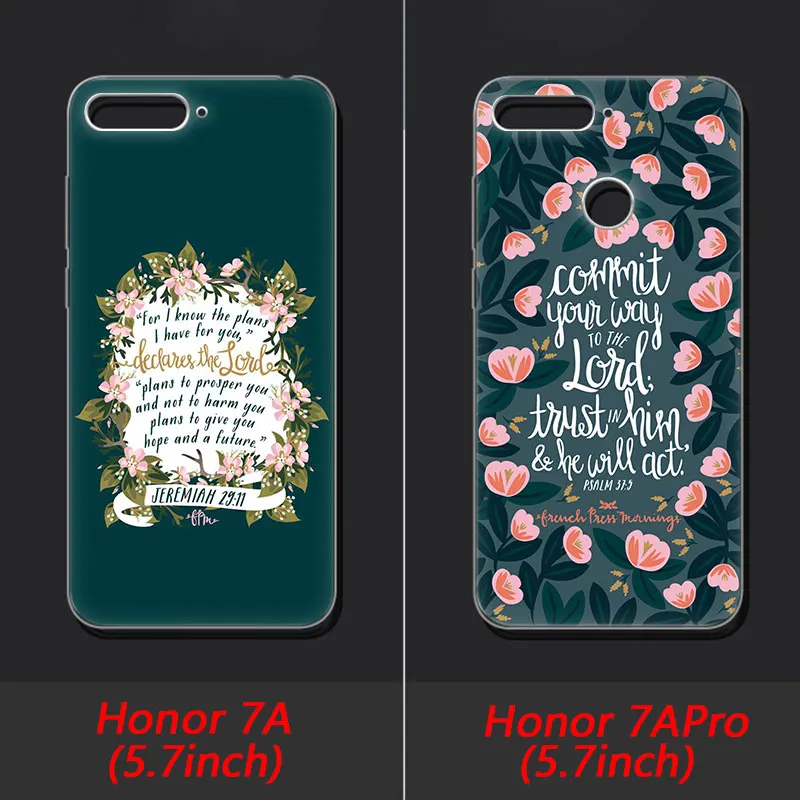 Библия Иисус Христос, христианский силиконовый чехол для телефона для huawei Honor 20 20i 10 9 8 Lite 8X 8C 8A 8S фотоаппаратов моментальной печати 7S 7A Pro вид 20 Модный чехол с принтом"