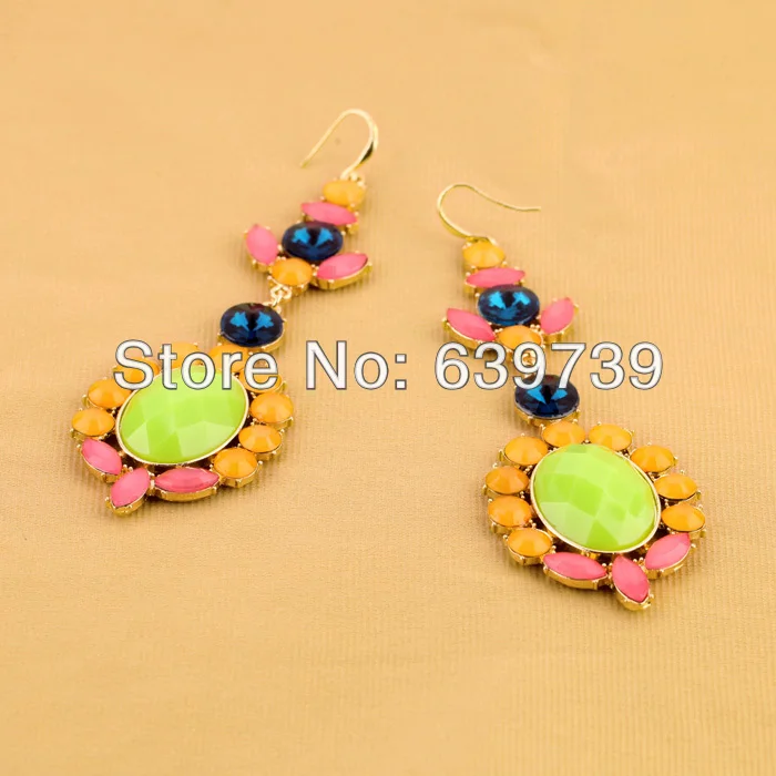 Оптовая цена сладкие яркие красные цветочные серьги | Украшения и аксессуары