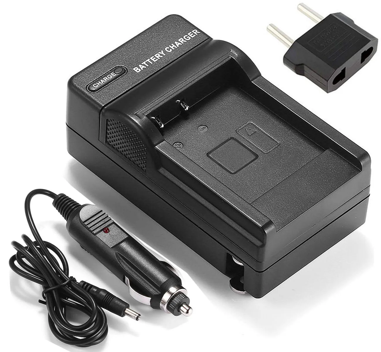 Battery Charger for Panasonic Lumix DMC-FZ40, FZ45, FZ47, FZ48, FZ60, FZ62, FZ70, FZ72, DC-FZ80, FZ81, FZ82, FZ83 Digital Camera