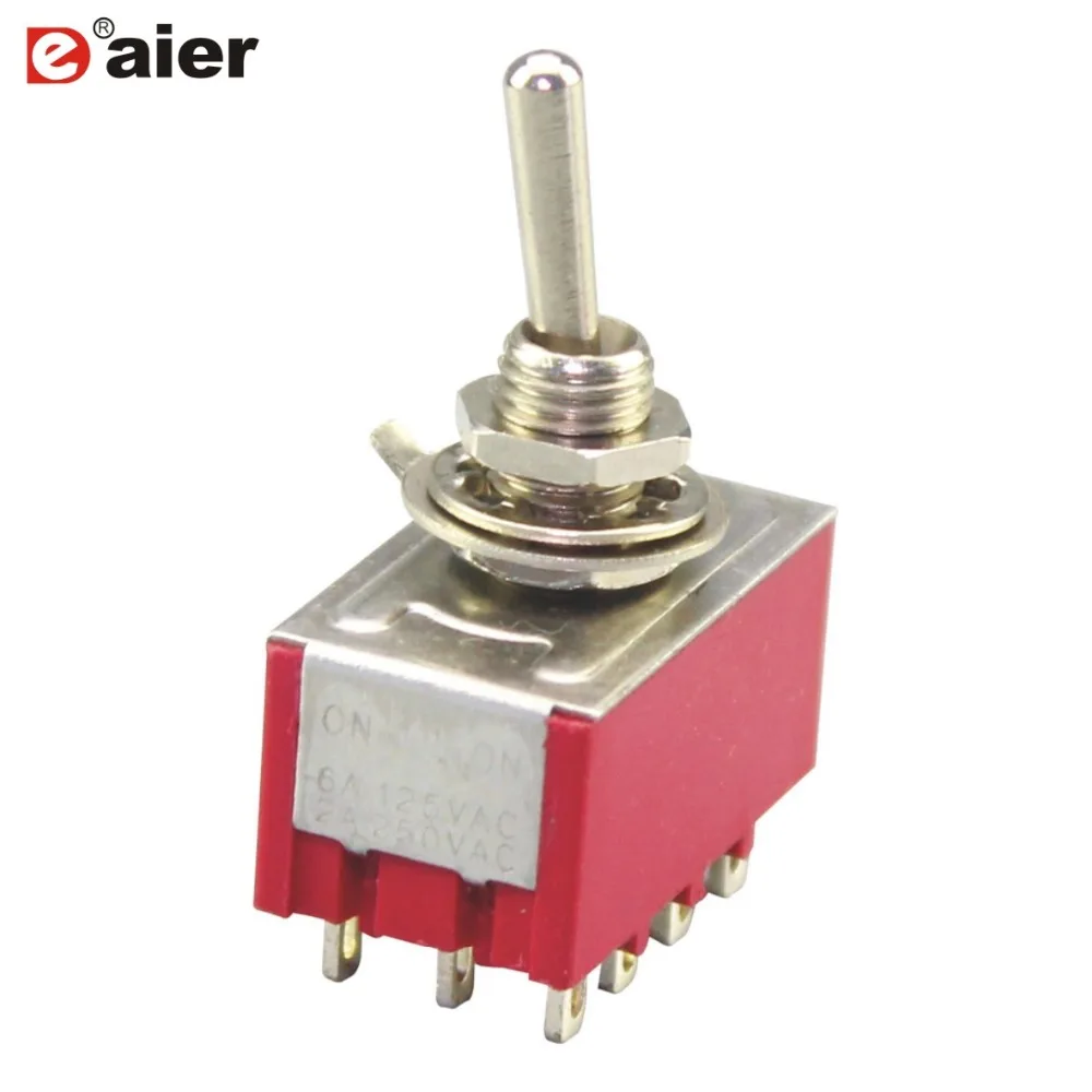 50 шт MTS 403R МТС 4PDT ВКЛ ВЫКЛ тумблер 4 полюсный двойной бросок 3 Way|switch switch|switch toggleswitch |