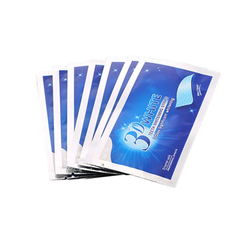 1 шт. Стоматологический Ирригатор полости рта power Floss Flosser беспроводной струйный аппарат для отбеливания зубов полости рта очищающее средство для зубов и полости рта - Цвет: 7 Pairs Teeth Strips