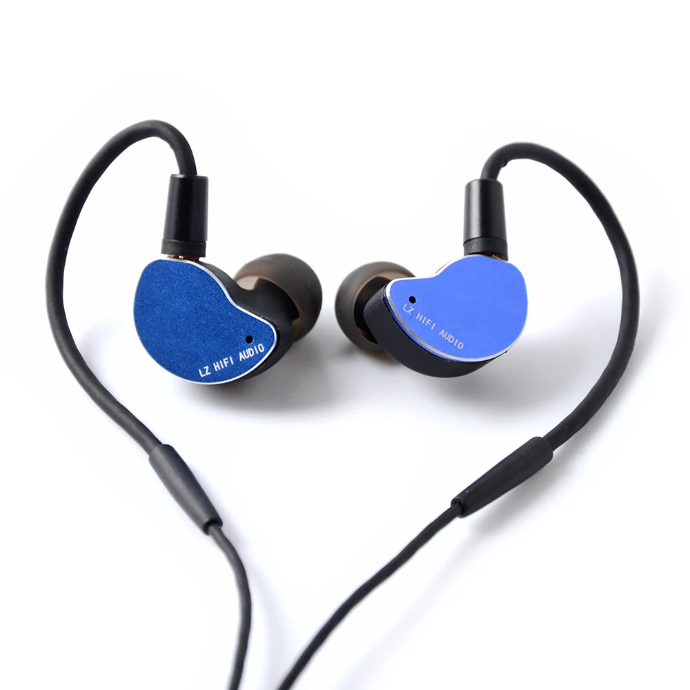 LZ Z05A наушники вкладыши с динамическим приводом Hi Fi IEM металлическая гарнитура со
