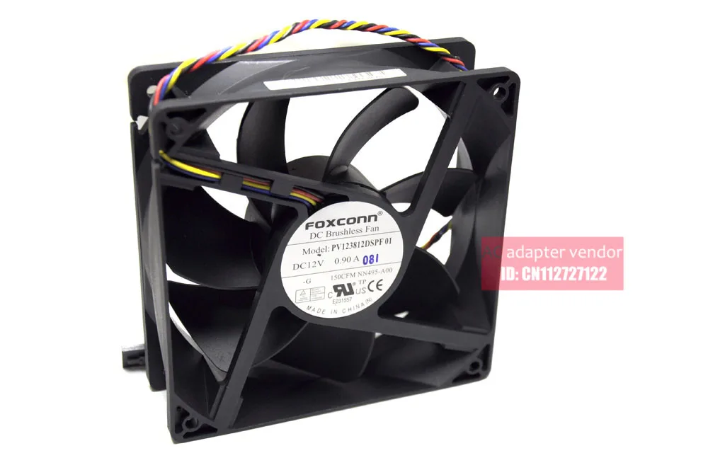 FOXCONN Foxconn 12 см PV123812DSPF 01 для вентилятор Dell NN495 A00|pv123812dspf 01|foxconn fan12cm fan |