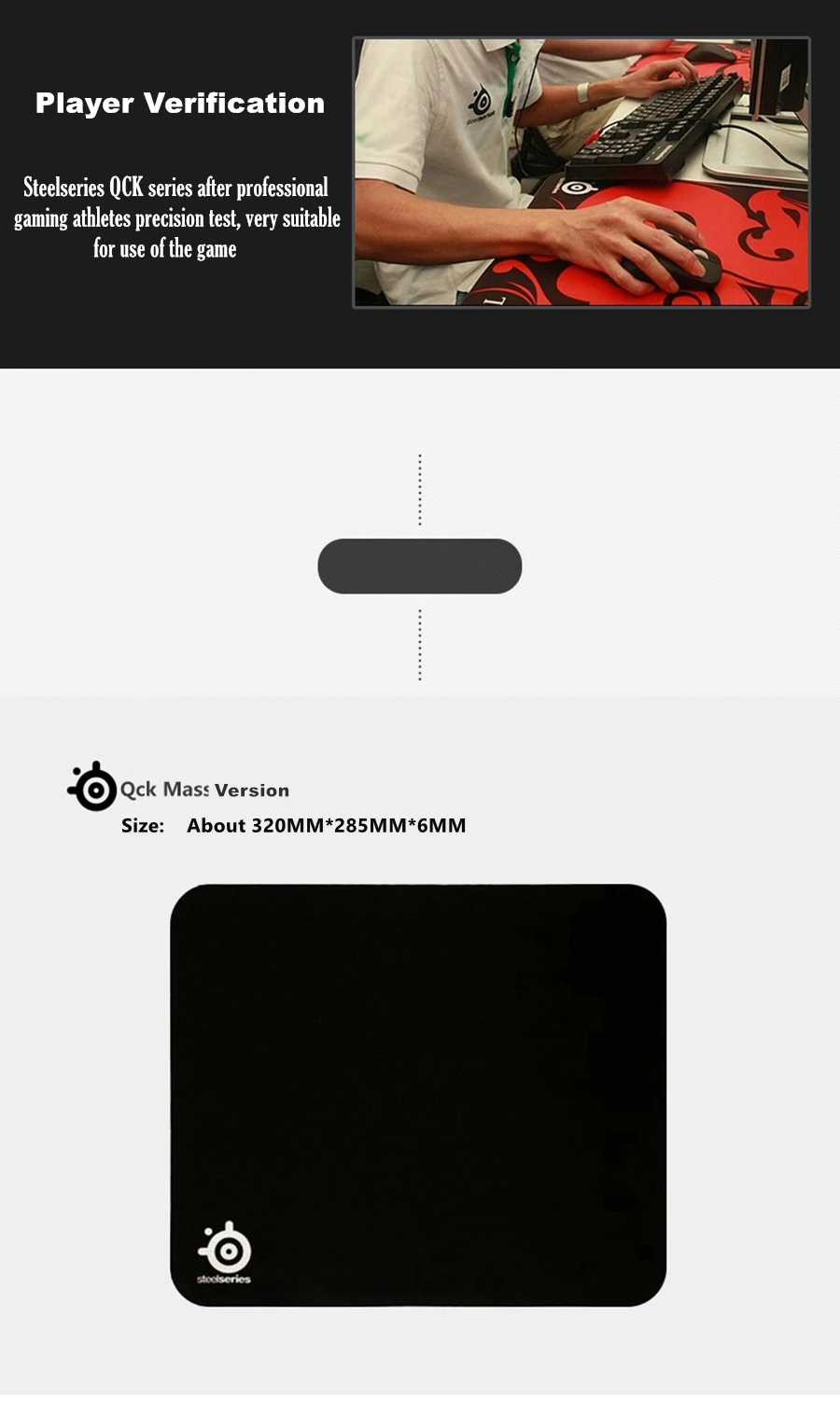 Игровой коврик для мыши SteelSeries QcK Mass/Heavy/XXL/+ Limited коврик для мыши CF CSGO