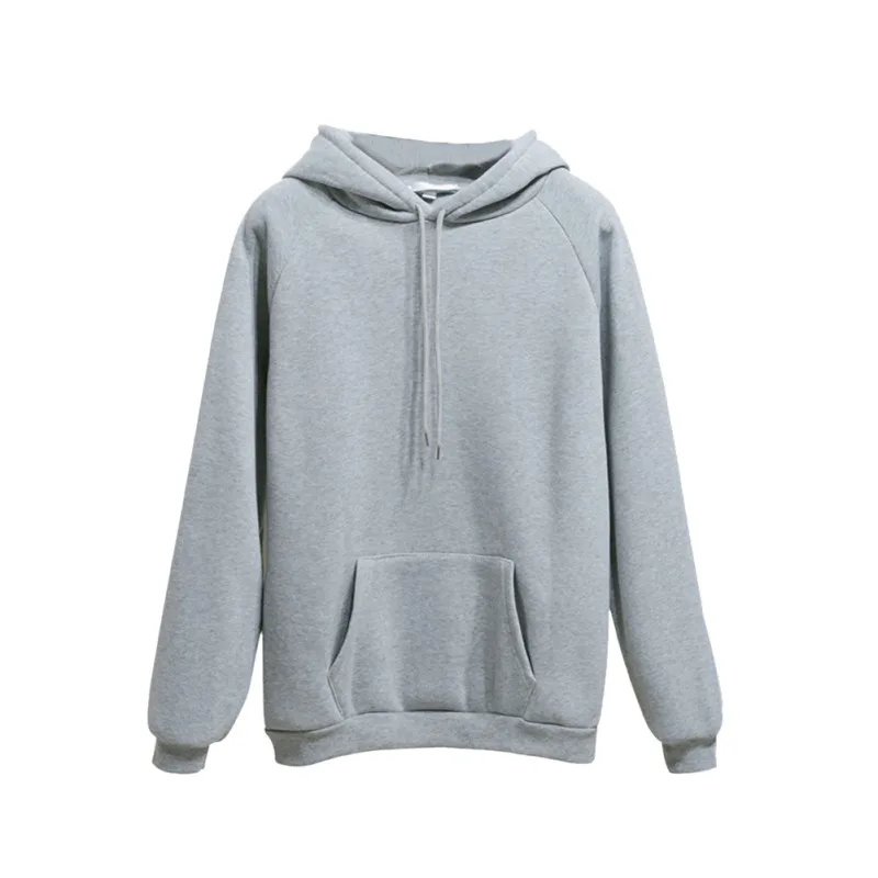 2018 New Casual Pocket Long Sleeves Pullovers Harajuku Thicken Hoodies Women Sweatshirt Feminino Winter Clothes Autumn | Женская одежда