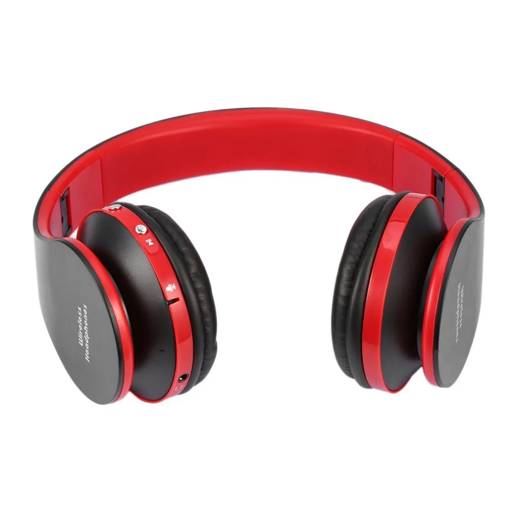 Складные беспроводные наушники стерео Bluetooth гарнитура комбо с микрофоном