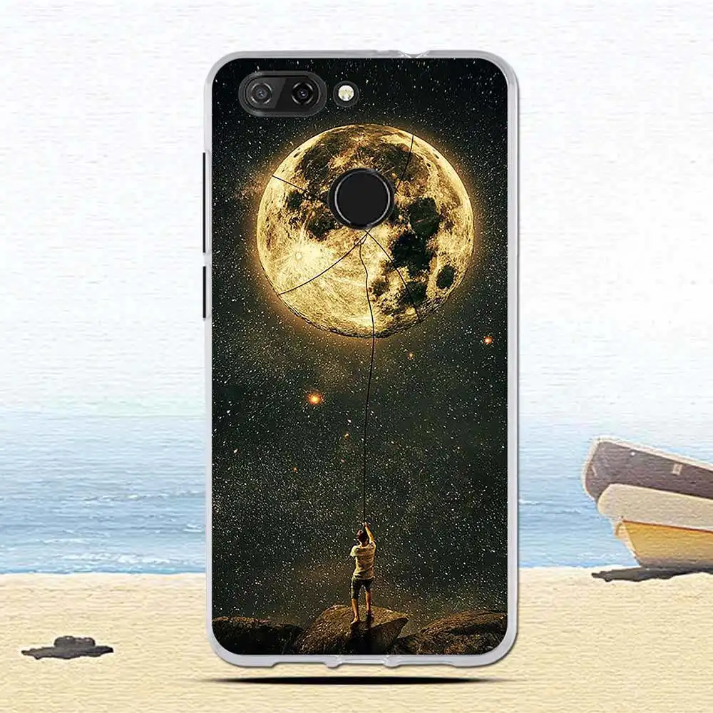 2 Чехол для телефона zte Blade V9, чехол, 5,7 дюймов, милый мультяшный высококачественный мягкий чехол из ТПУ, силиконовый чехол для zte V9 Fundas - Цвет: 2