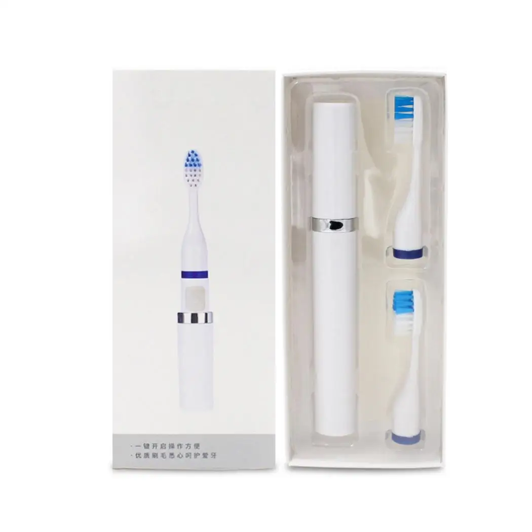 Водонепроницаемая практичная мягкая Ультразвуковая электрическая зубная щетка