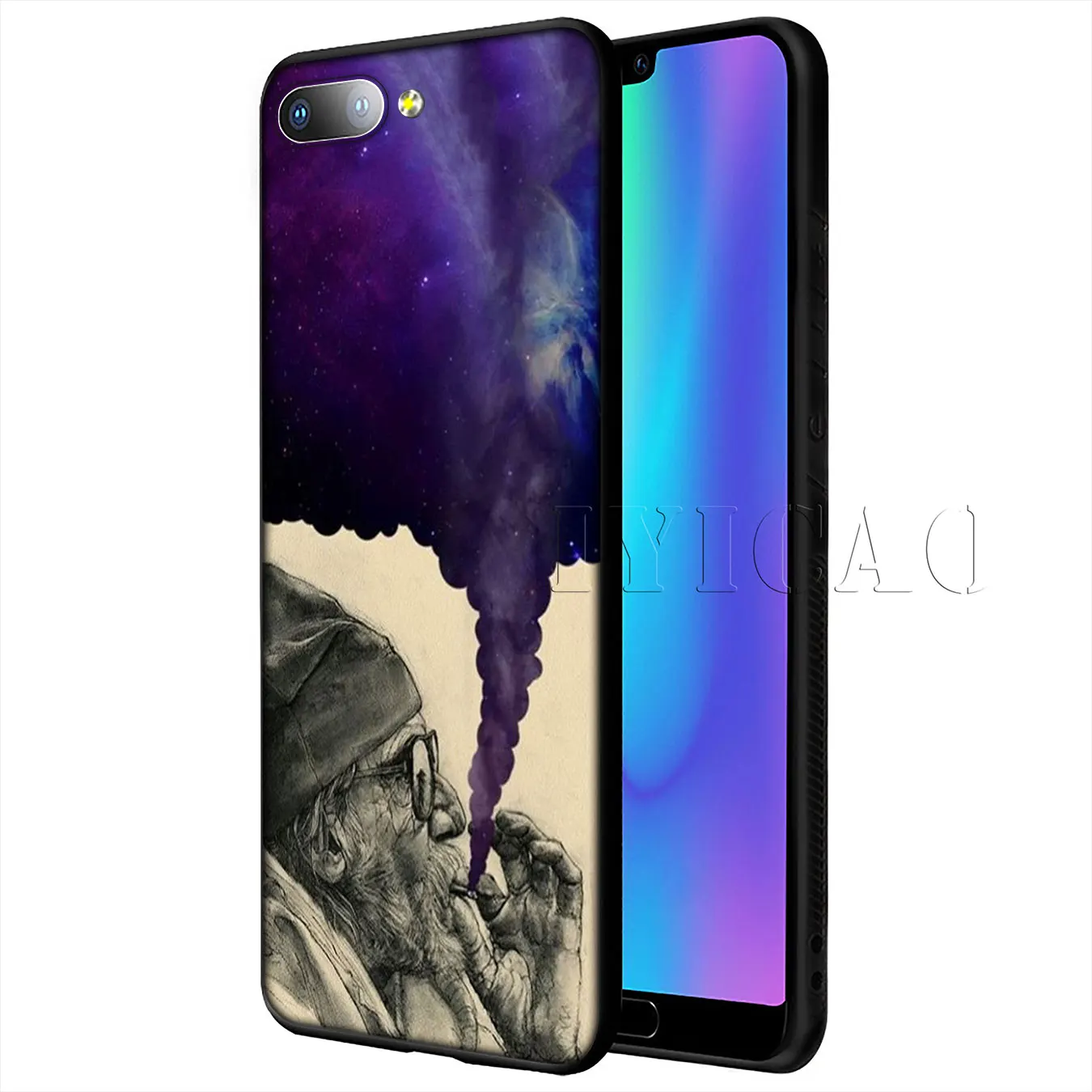 IYICAO яркий мягкий чехол для Huawei P20 Pro P10 P8 P9 P30 Lite Mini 2017 P Smart 2019 | Мобильные телефоны и