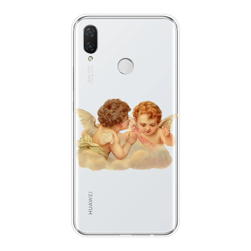 Чехол для телефона с изображением мальчика девочки ангела малыша Huawei Nova 2i 3 3I 3E 2
