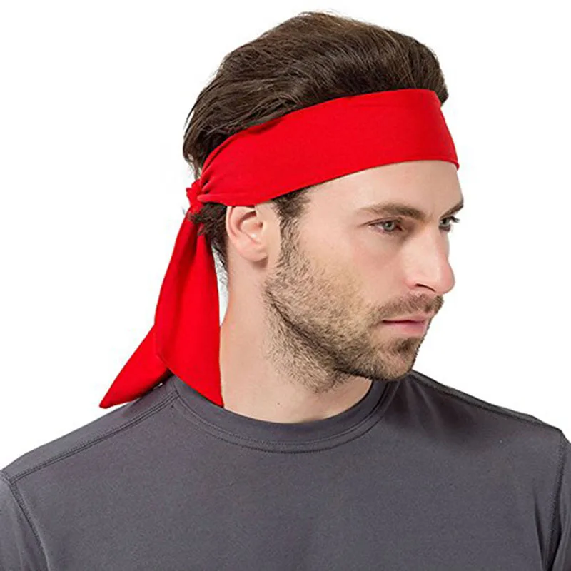 

Safety Cycling Yoga Sport Sweat Headband Men Sweatband For Men Women Yoga Hair Bands Head Sweat Bands Sports