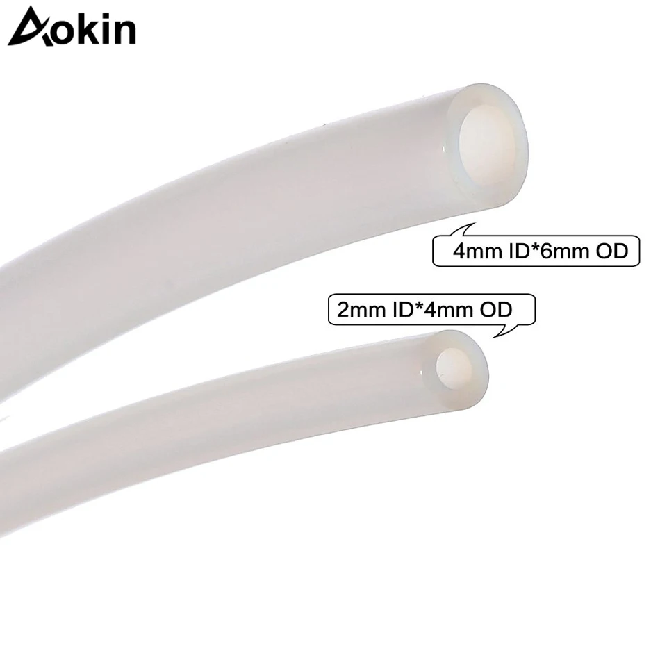 1 м PTFE трубка чистая тефлоновая труба для J head hotend RepRap Rostock Bowden горло экструдера