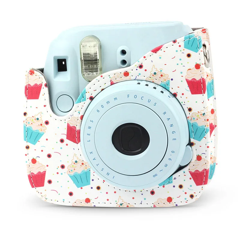 1 шт. чехол для камеры с рисунком мороженого сумка Fujifilm Instax Mini 8 + 9 мгновенной