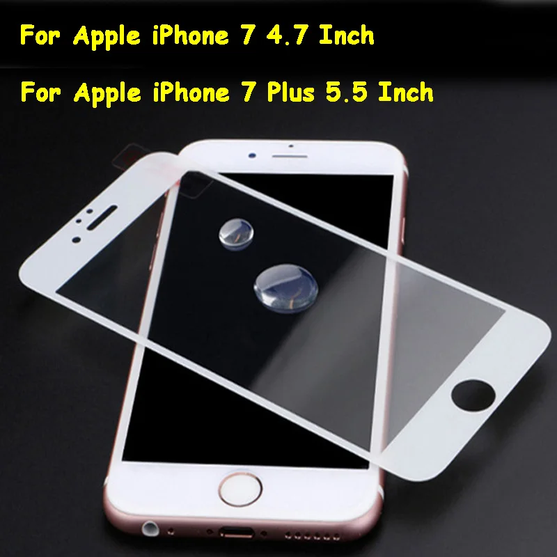 

Для Apple iPhone 7/7 Plus, полное покрытие, закаленное стекло, защита для экрана, ультра тонкая, премиум класса, Взрывозащищенная защитная пленка