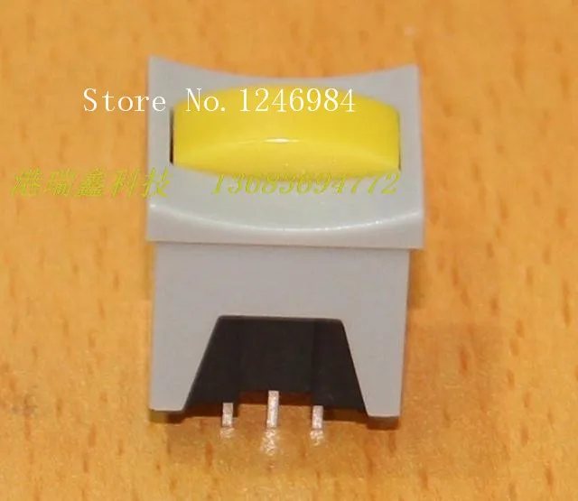

[SA]Taiwan ZIPPY no lock reset button switch square panel switch P2-0SYG-Z--50pcs/lot