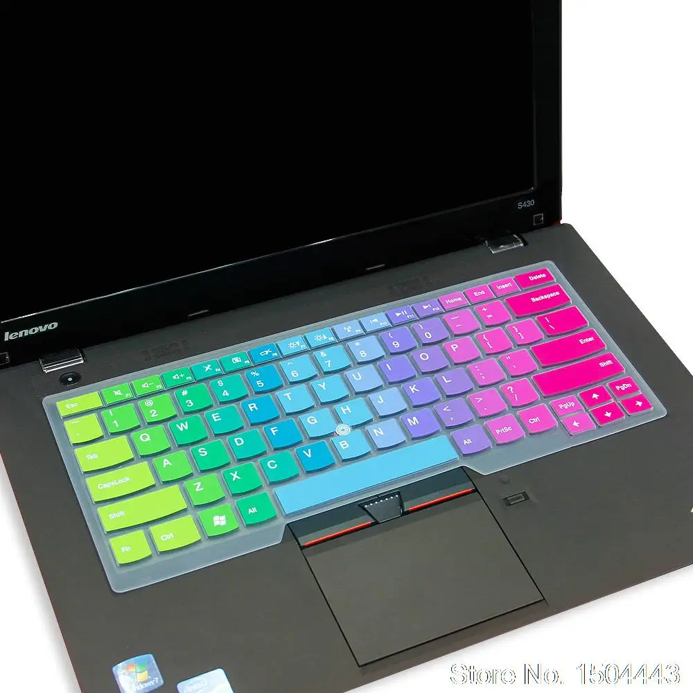 

Защитная силиконовая пленка для клавиатуры ноутбука Lenovo IBM E330 E335 E430 E435 E431 E40-70 E445 X230
