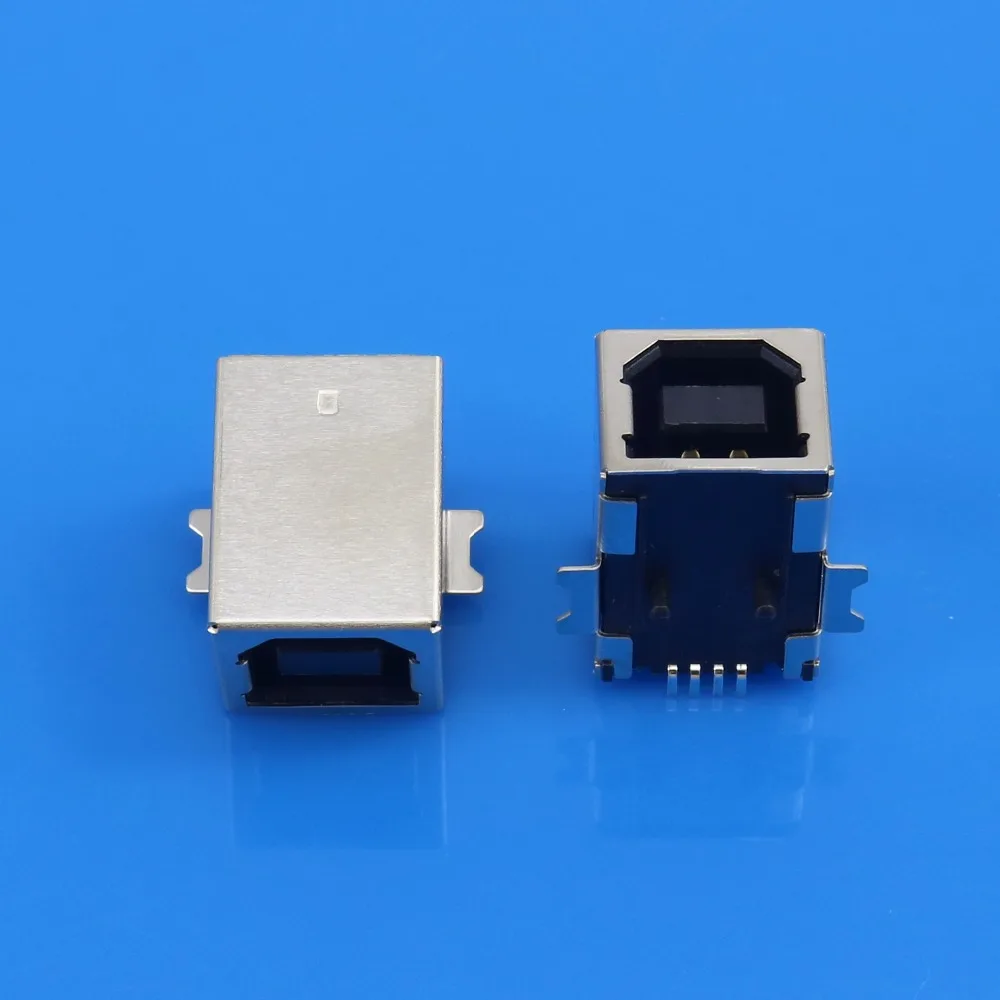JCD 180 градусов Тип B SMT USB SMD BF для факса интерфейс связи|Компьютерные кабели и