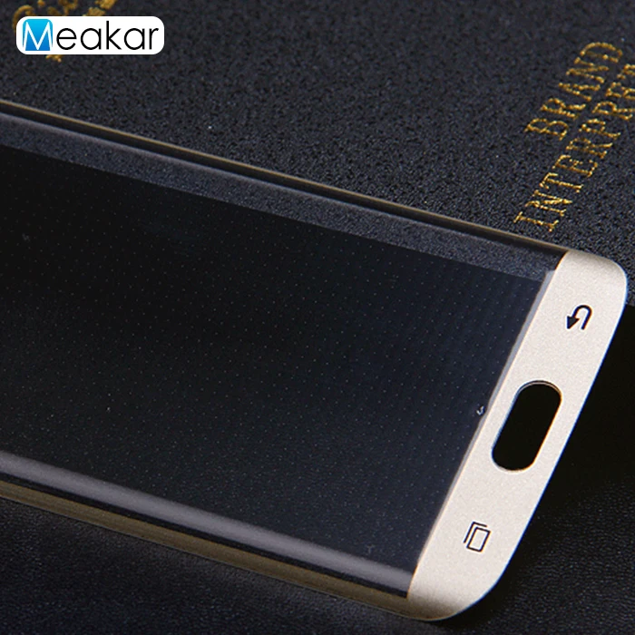 Полноразмерная закаленная Защитная стеклянная пленка для экрана Samsung Galaxy S6 Edge