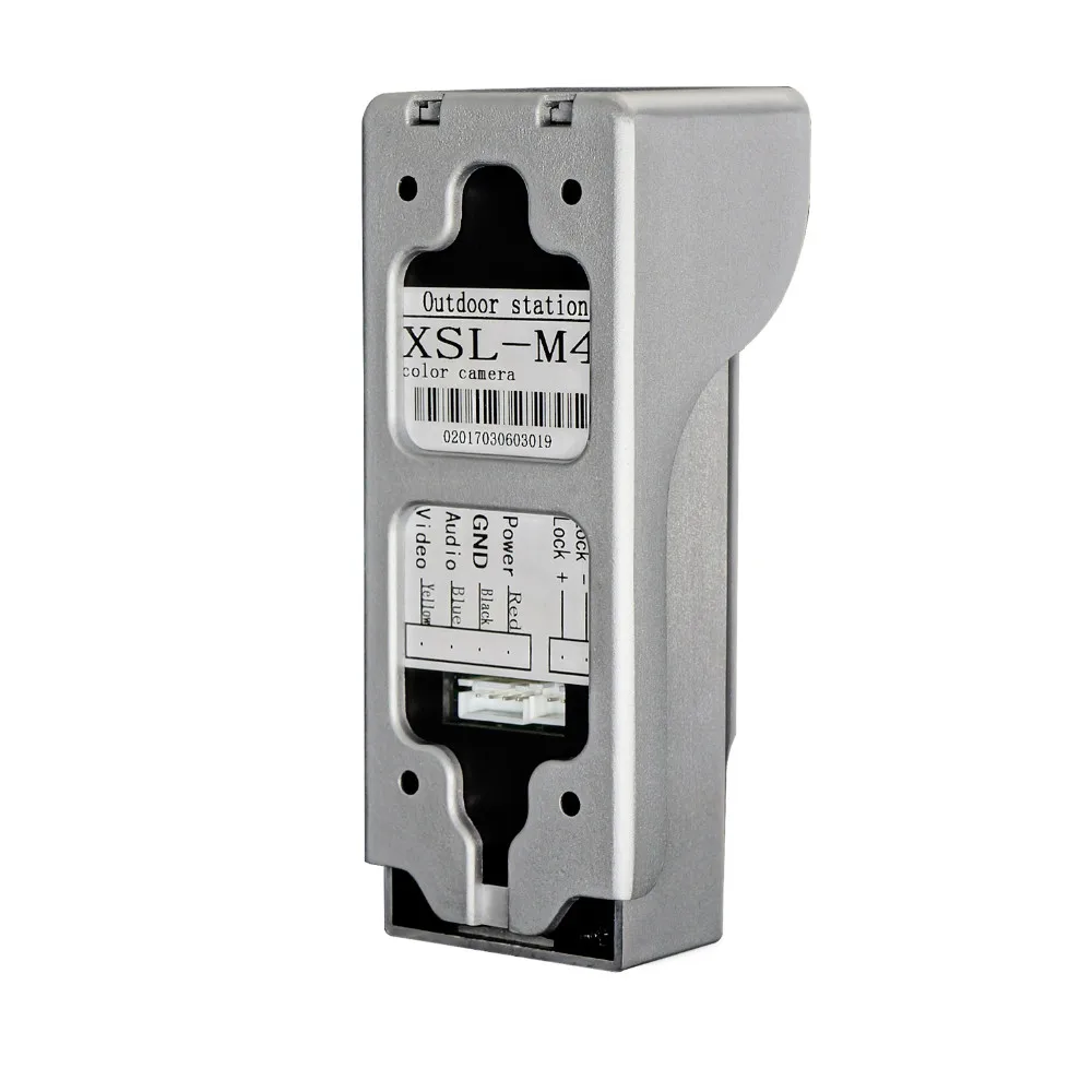 Один наружный блок с 3 внутренними блоками проводной видео дверной звонок