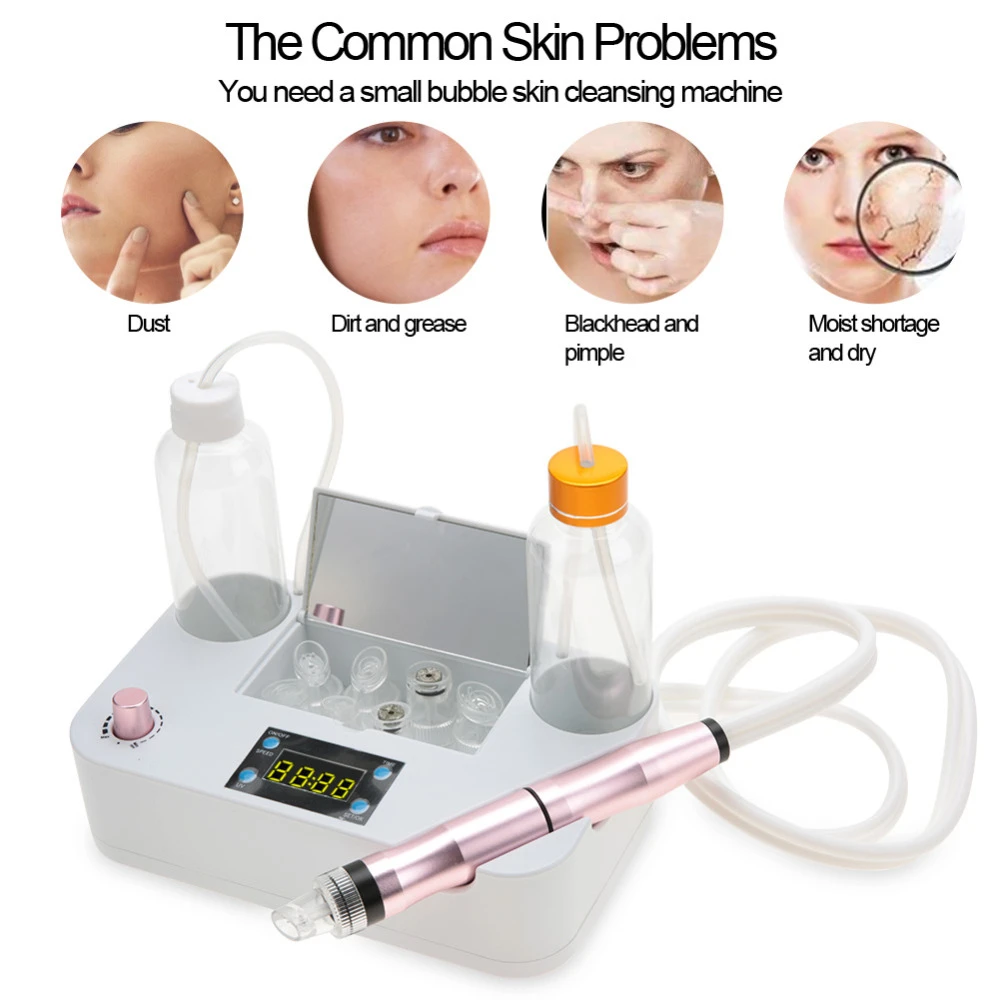 

New Facial Cleansing And Skin Rejuvenation Facial Care Cosmetology Instrument With Absorption Of Black Pore And Oxygen Spraying