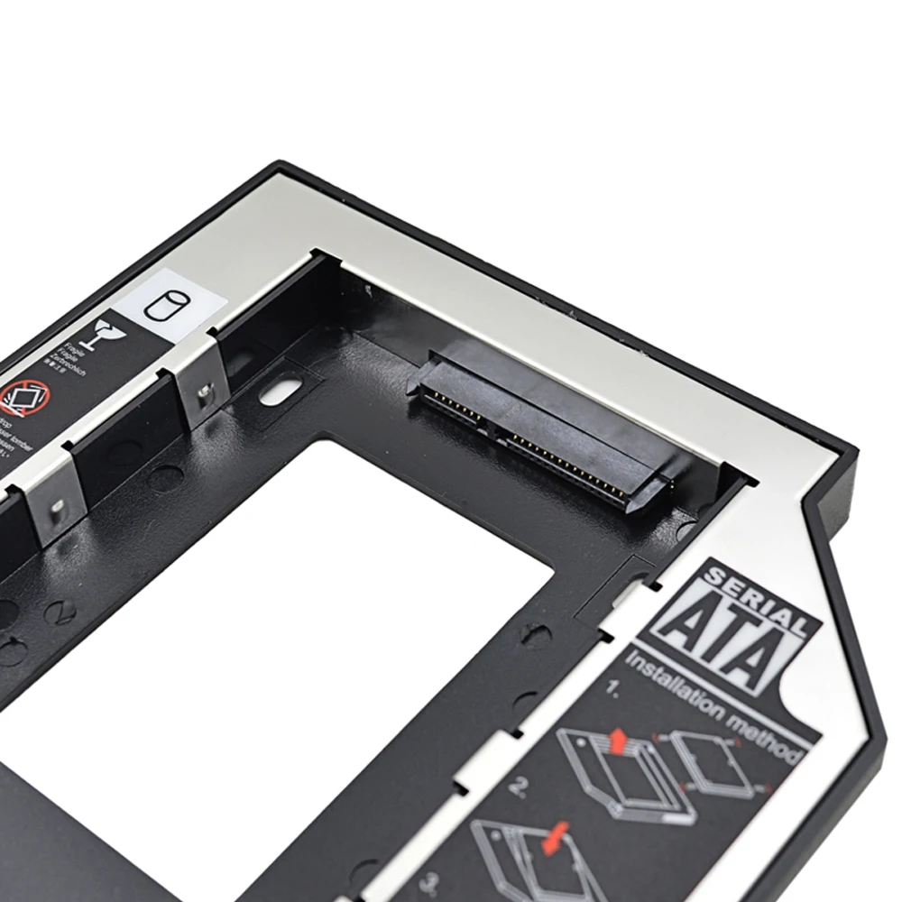 CHIPAL Универсальный 2-й HDD Caddy 12 7 мм SATA 3 0 для 2 5 &quotТБ чехол SSD корпус жесткого диска с