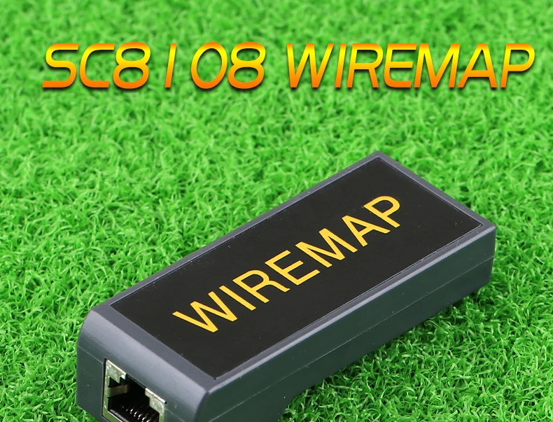Только для SC-8108 волокно тестер CAT5 RJ45 LAN телефонный кабель тестер метр провода карта маленький пульт дистанционного управления