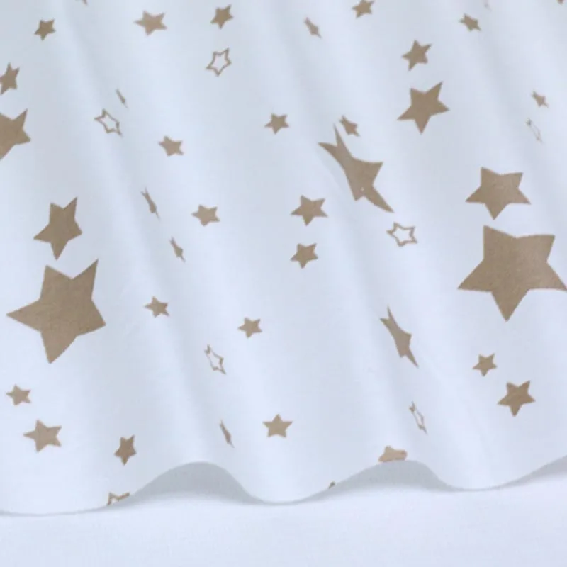 100% хлопок скандинавский стиль ветер верблюжья звезда шеврон саржевая ткань