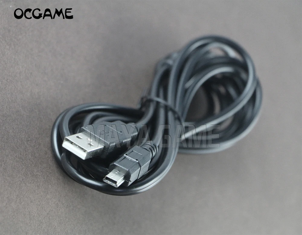 OCGAME 5 шт./лот 100 см 180 300 черный USB шнур для зарядки игровой контроллер кабель данных