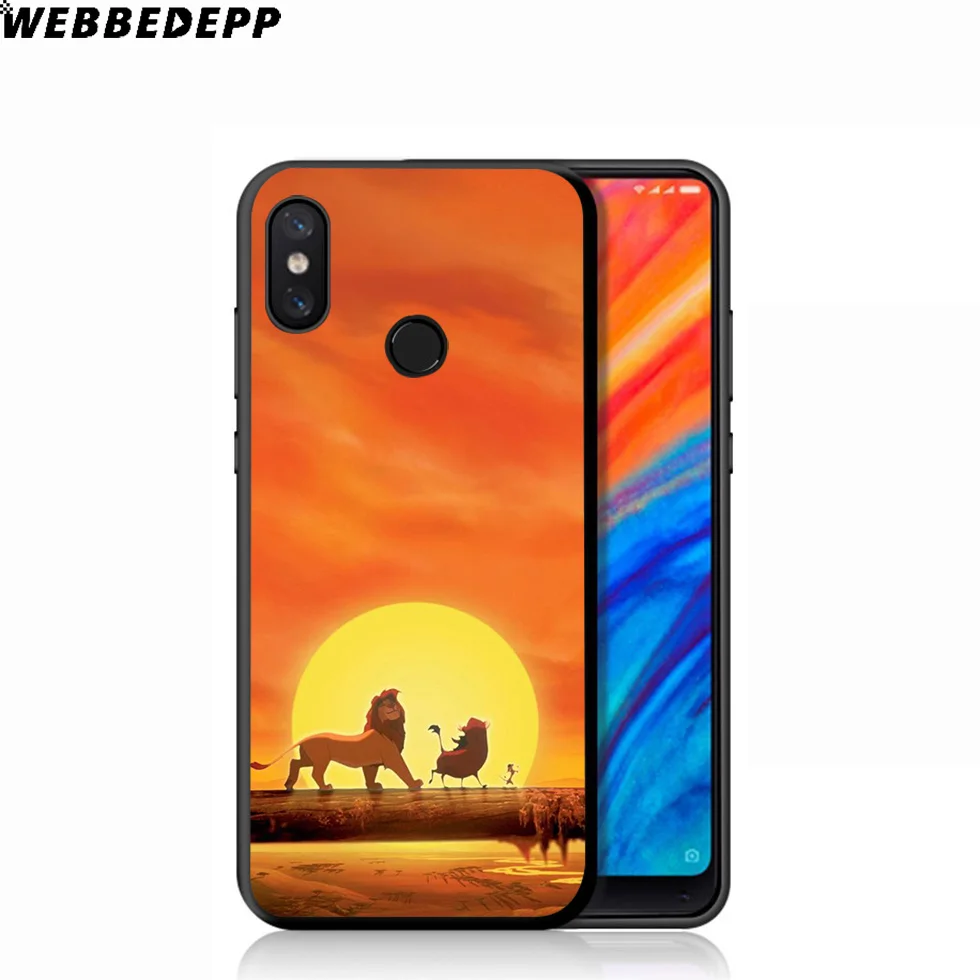 Мягкий чехол WEBBEDEPP Lion King для Xiaomi Mi 9T 9 8 SE 6 A1 A2 A3 Lite MiA1 MiA2 MiA3 F1 MAX 3 Mi8 CC9E CC9 |