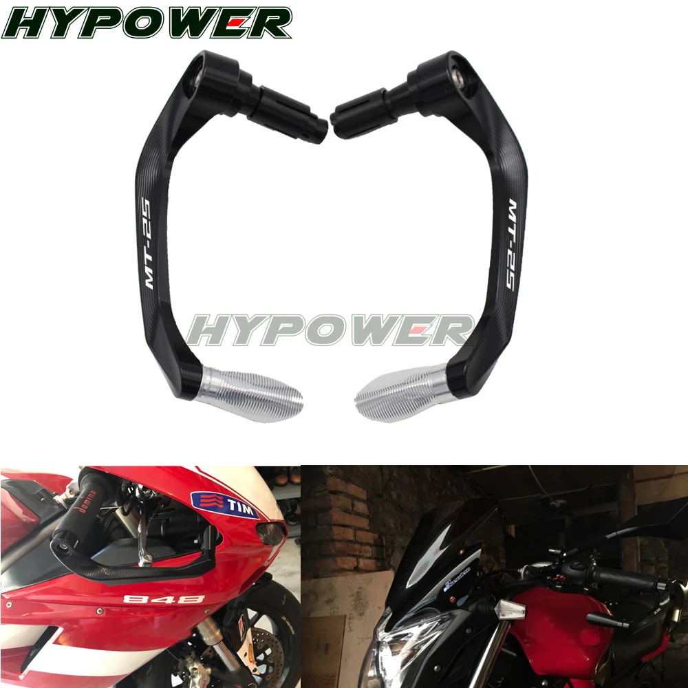 

Universal 7/8" 22mm Motorcycle Handlebar Brake Clutch Levers Protector Guard For Yamaha MT25 MT-25 2015 2016 2017 2018