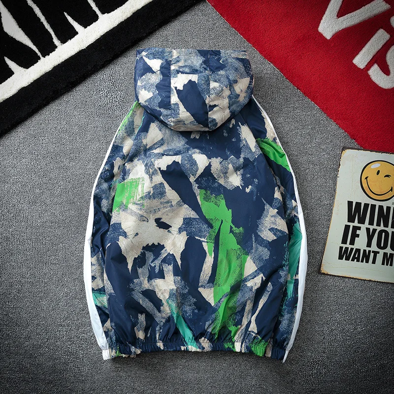 2018 Топ Для мужчин армии камуфляжная куртка осень Camouflage Army Jacket мужской Bomber Coat