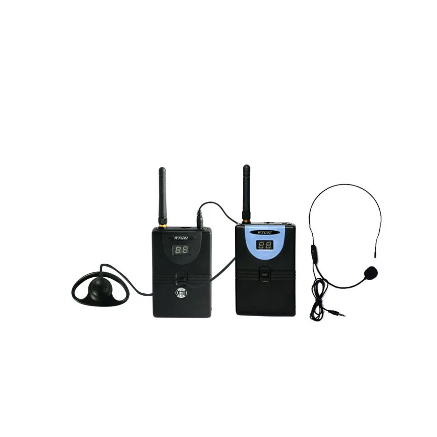Tour Guide System Wireless Translation Simultaneous 3 transmitter 60 receivers | Электроника