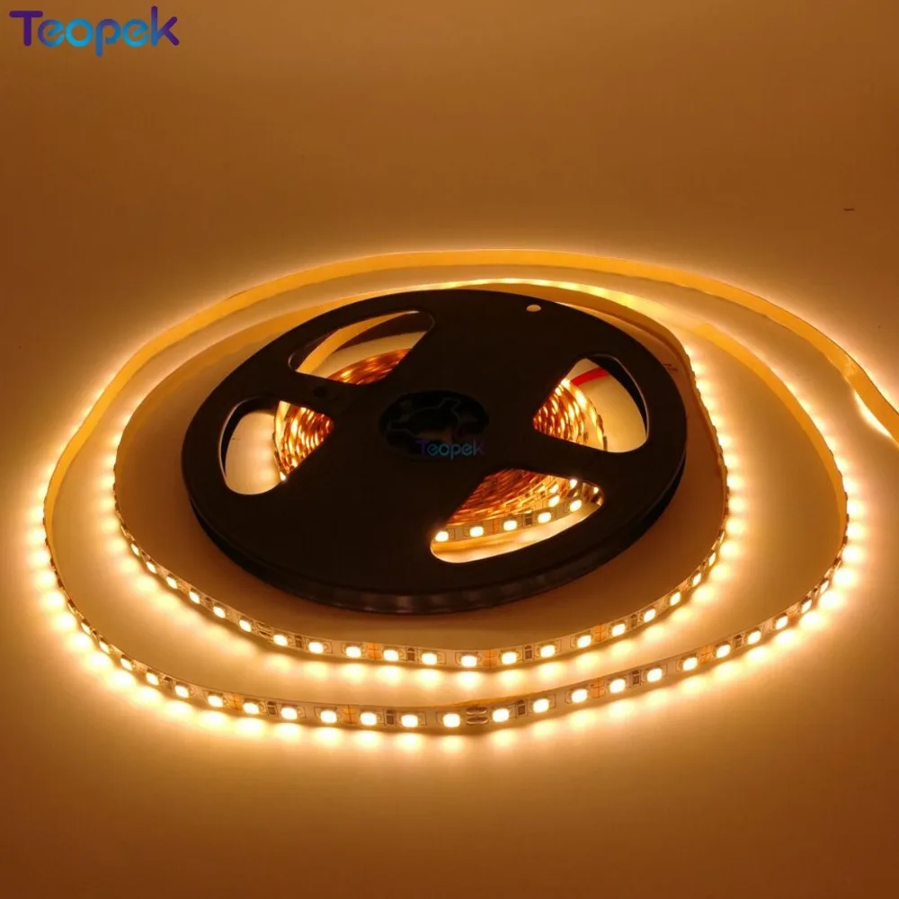5 м 2835 SMD СВЕТОДИОДНЫЙ ная лента 600 светодиодный мм ширина 12 В Гибкая светодиодная/M