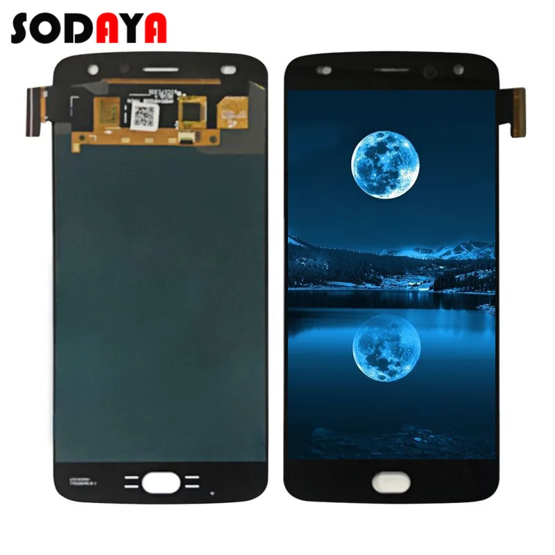 Черный белый для Motorola Moto Z2 Play LCD XT1710 ЖК дисплей сенсорный экран дигитайзер в сборе