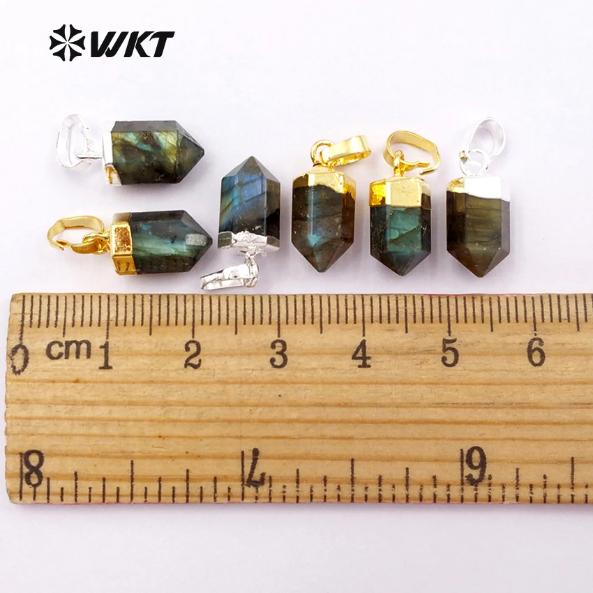 WT-P1330 WKT Новое поступление! красивый кулон из натурального камня красочные мини