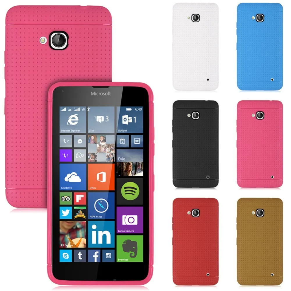 FOR Nokia 640 Soft Gel TPU Back Cover Case Skin For Microsoft Lumia 640 Dual Sim Cover  