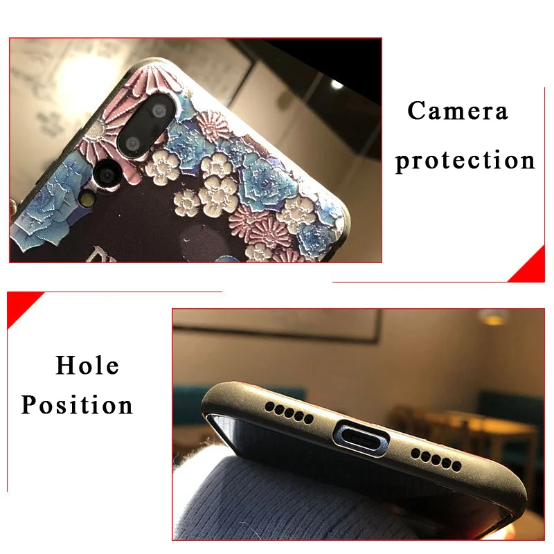 Chinese Style Fashion Peking 3D Opera Embossed Cover For XiaoMi Mi 8 Mi8 SE Mix 2 2S 6X Case for xiaomi mi Back Shell |