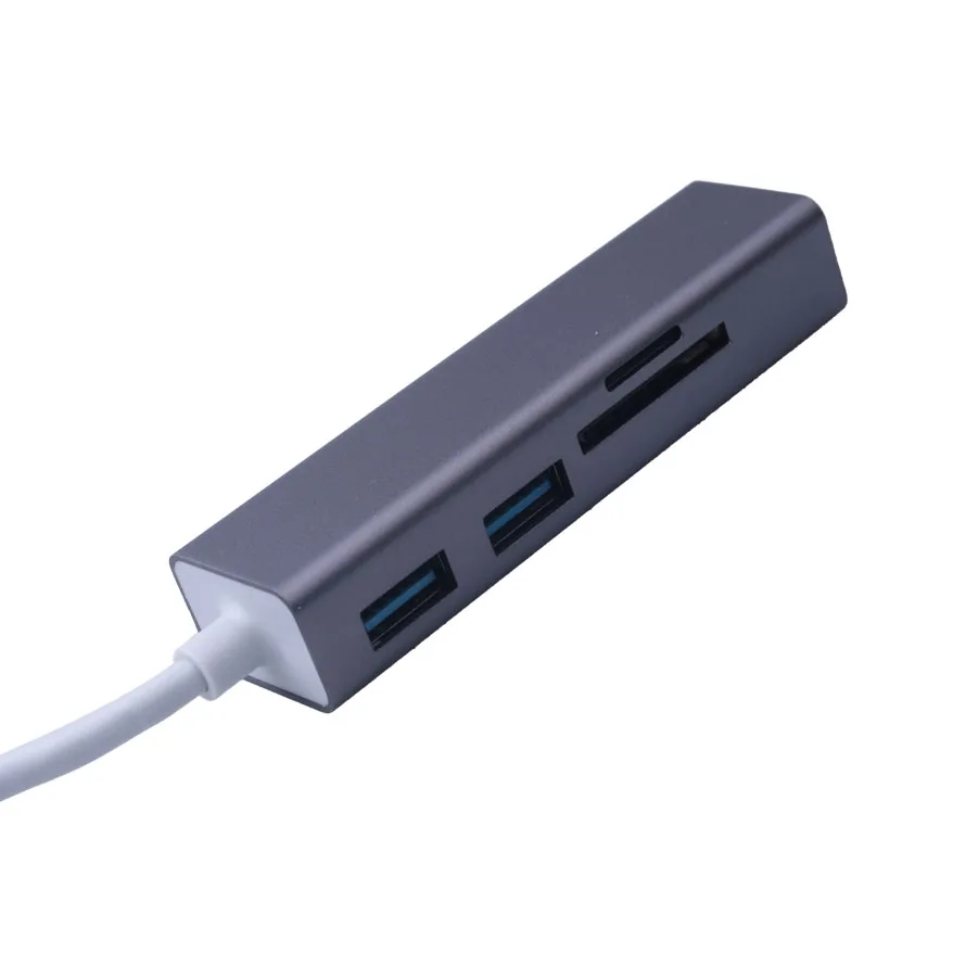 Elitooop 3 USB концентратор адаптер с кабелем типа C SD/TF кардридер для iMac MacBook 2015 |