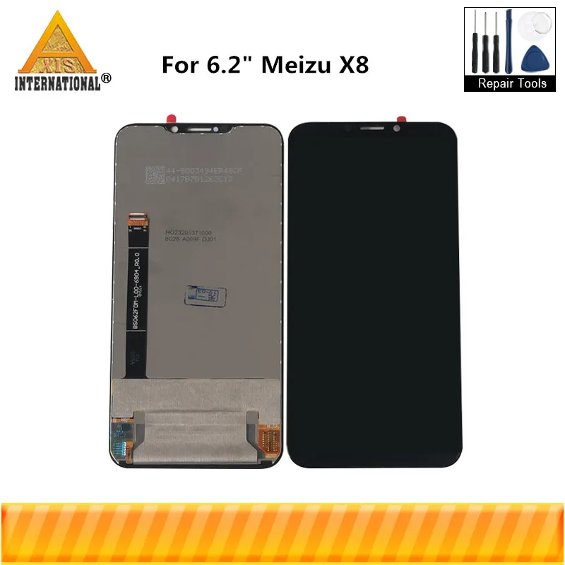 Оригинальный ЖК экран 6 2 дюйма для Meizu X8 X 8 Axisinternational + дигитайзер сенсорной панели
